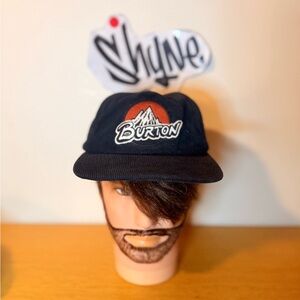 Burton Navy Cap with Mountain Logo